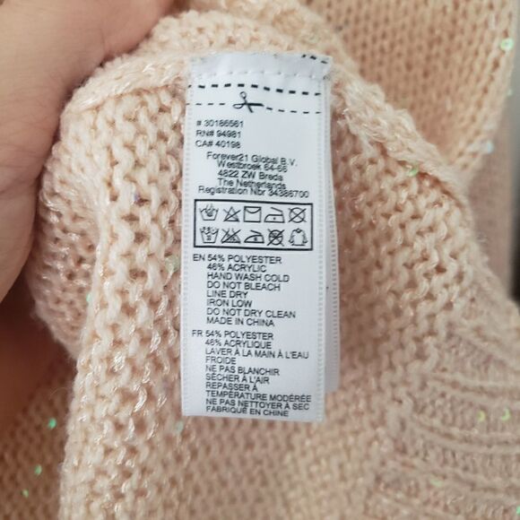 Forever 21 Sequin Sweater M - Picture 7 of 9